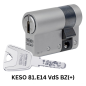 Preview: Halbzylinder ASSA ABLOY KESO 8000 Omega² / Alle Varianten